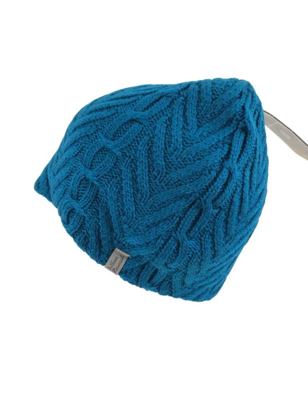 Outdoor Research Womens Jules Beanie Hat Cable Knit Warm Insulated Blue OS